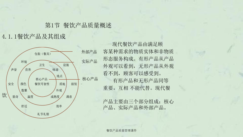 餐饮服务产品质量管理实战指南